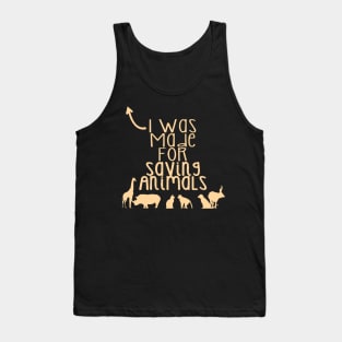 Saving Animals Tank Top